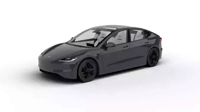 Tesla Model 3 Perfomance 2025 3d model 3D model