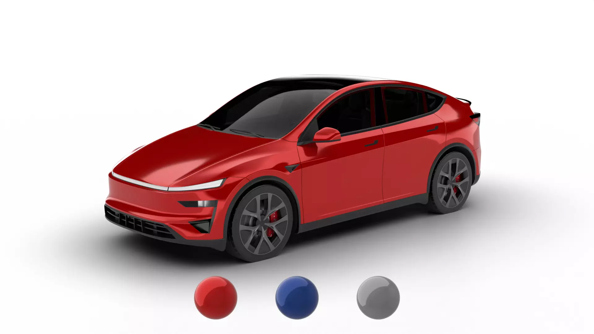Tesla Model Y Perfomance 2026 3d model 3D model