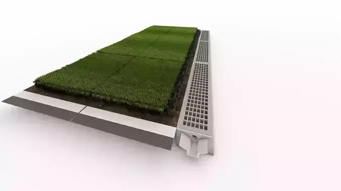 Wall Cross Section Insulation-Park wall detail-10 3D model