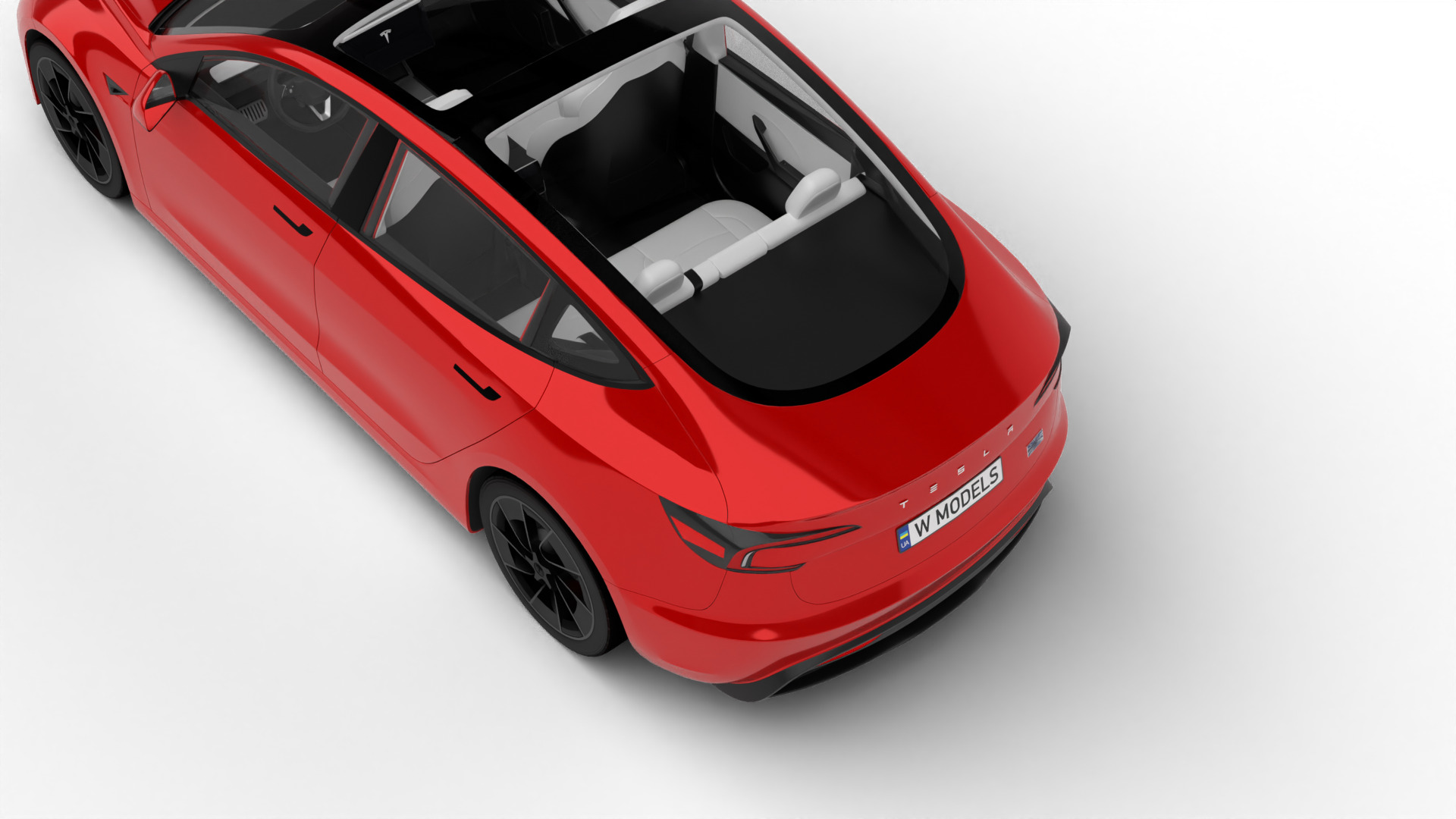 Tesla Model 3 Perfomance 2024 3d model 3D model_7