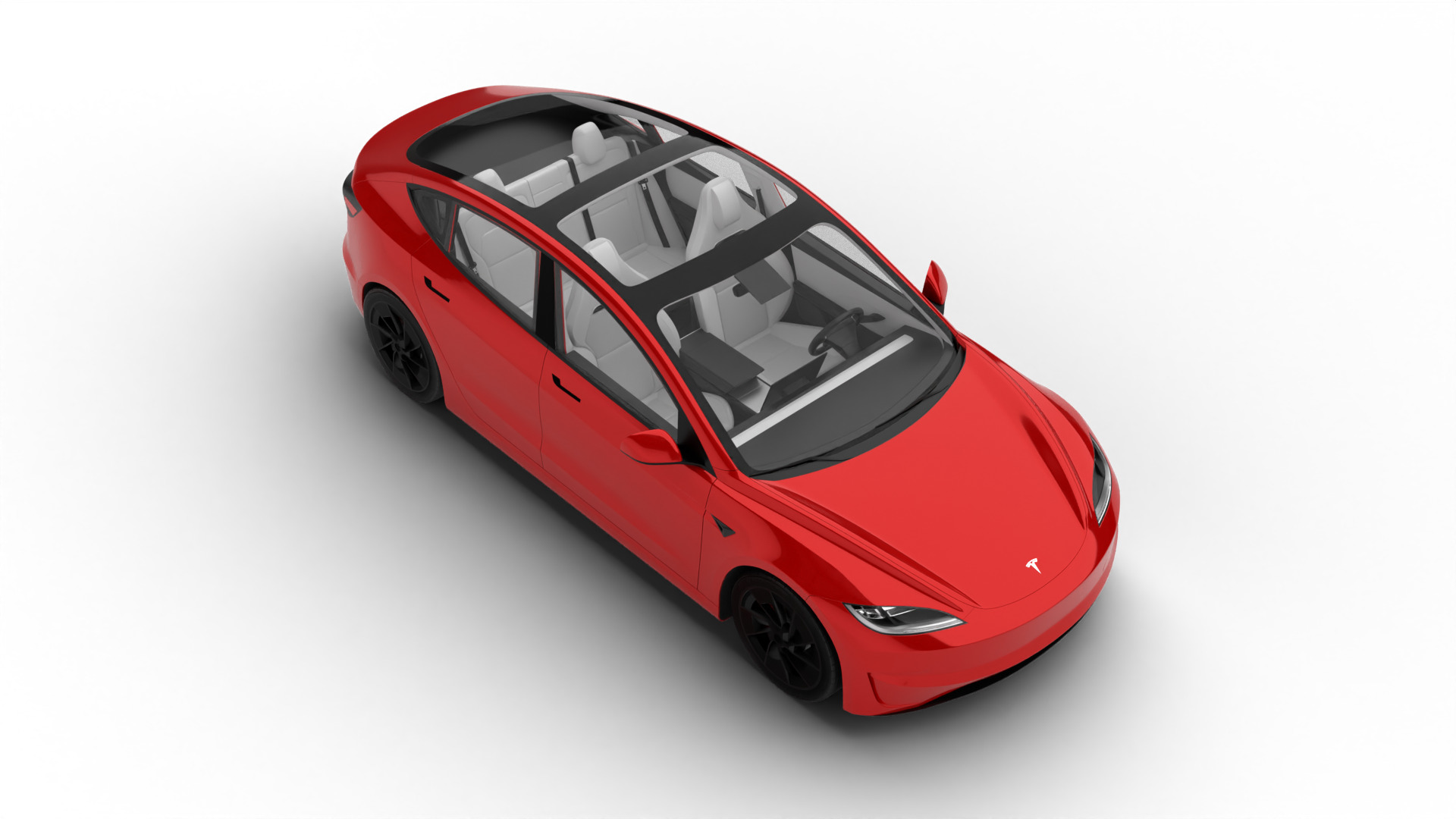 Tesla Model 3 Perfomance 2024 3d model 3D model_8