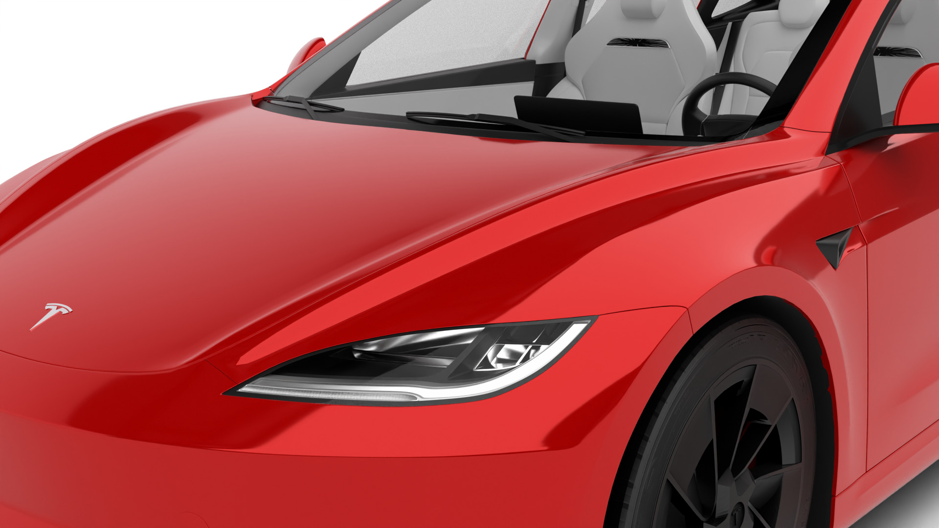 Tesla Model 3 Perfomance 2024 3d model 3D model_26