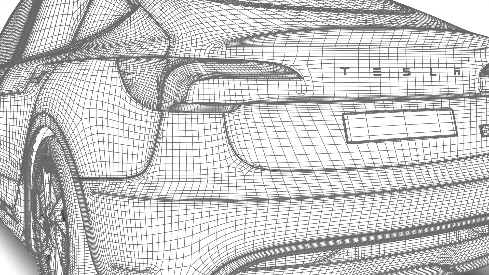 Tesla Model 3 Perfomance 2024 3d model 3D model_42
