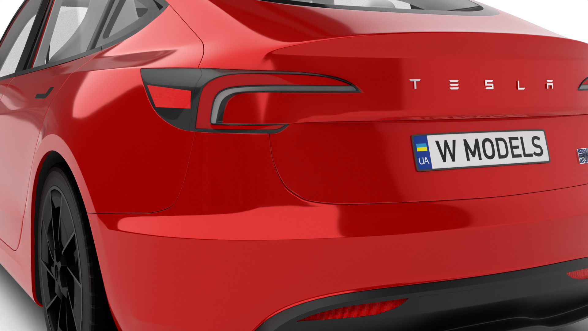 Tesla Model 3 Perfomance 2024 3d model 3D model_11