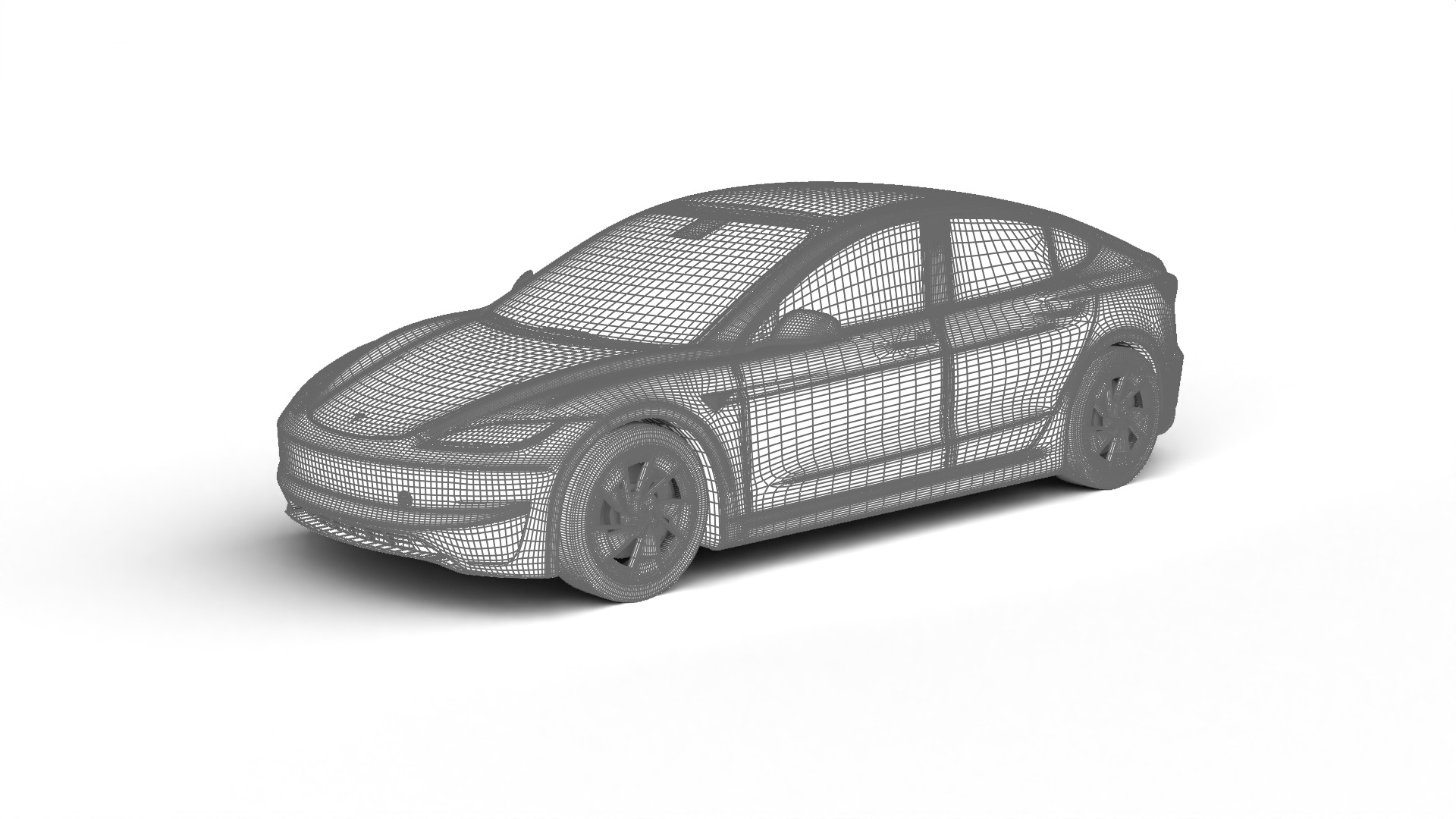Tesla Model 3 Perfomance 2024 3d model 3D model_23