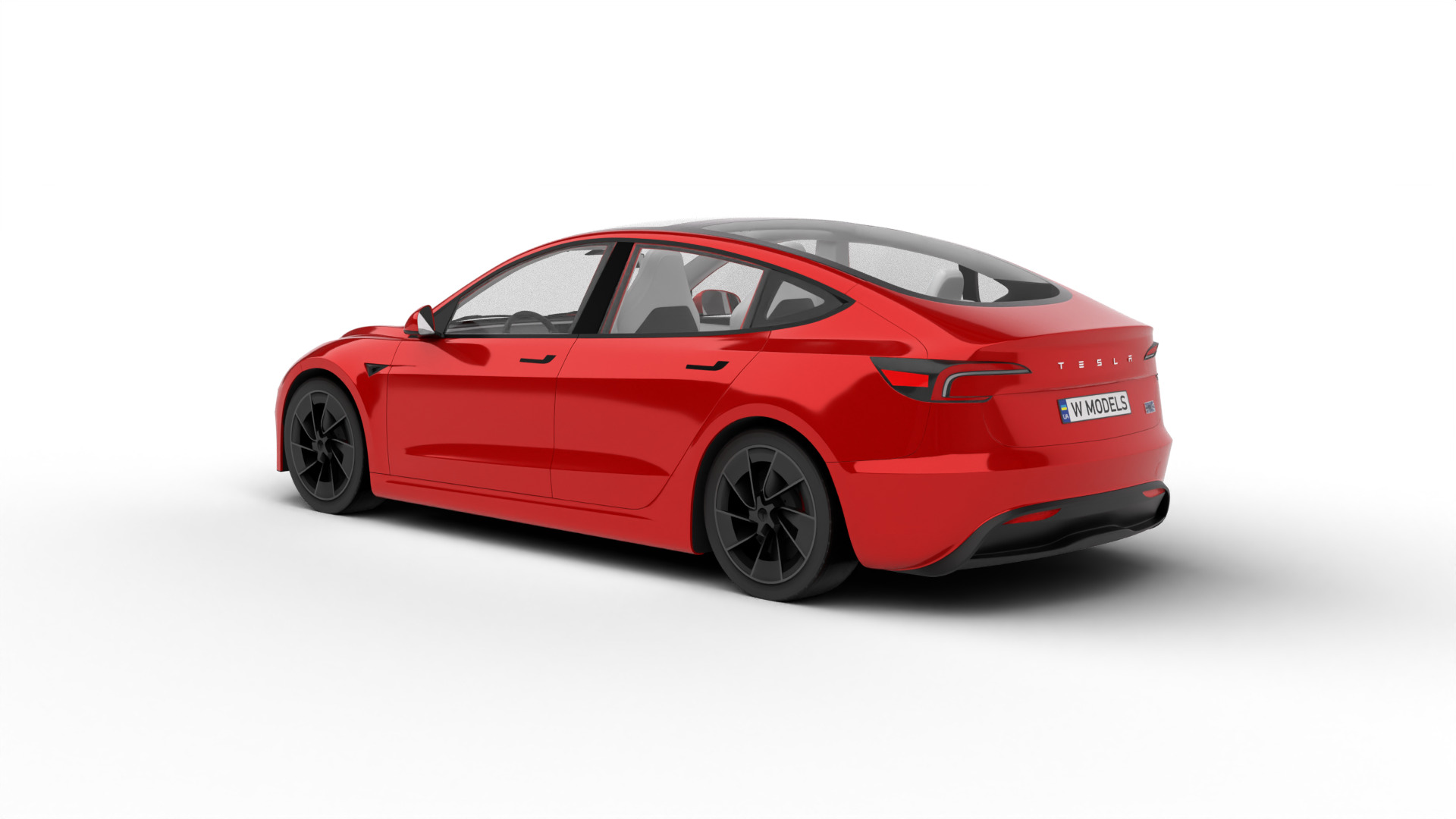 Tesla Model 3 Perfomance 2024 3d model 3D model_1