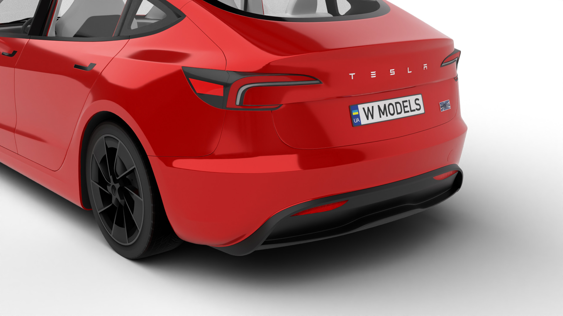 Tesla Model 3 Perfomance 2024 3d model 3D model_14