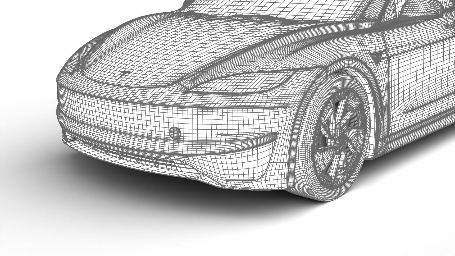 Tesla Model 3 Perfomance 2024 3d model 3D model_27