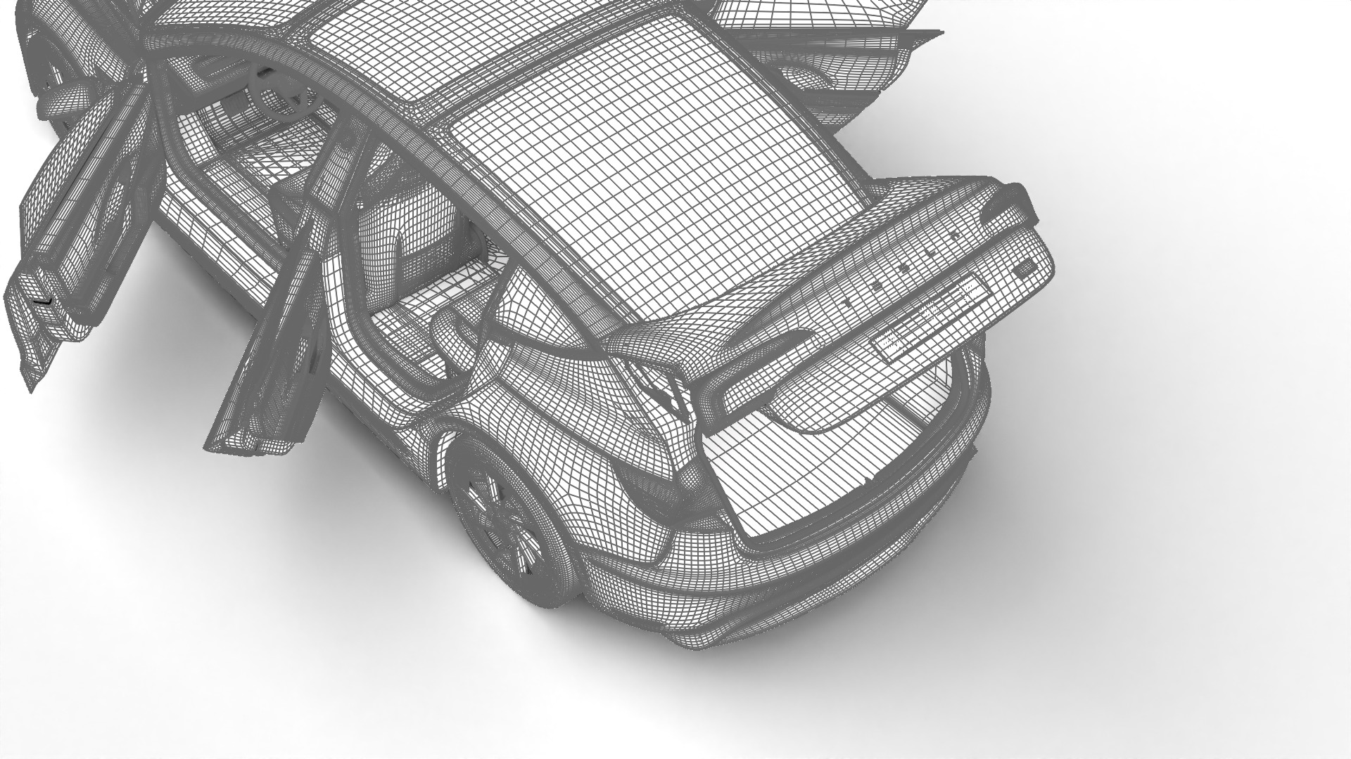 Tesla Model 3 Perfomance 2024 HQ 3d model 3D model_40