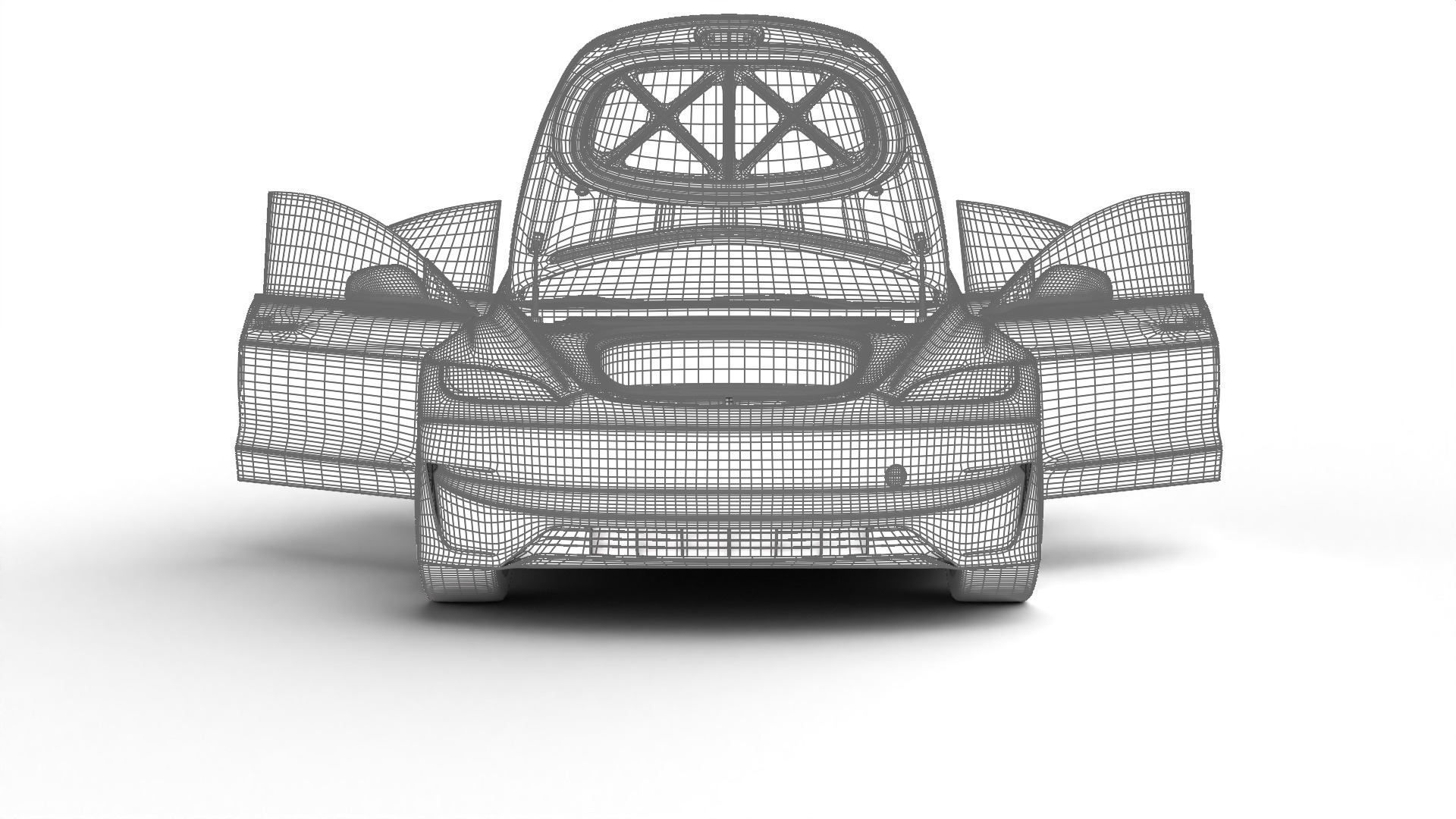 Tesla Model 3 Perfomance 2024 HQ 3d model 3D model_22