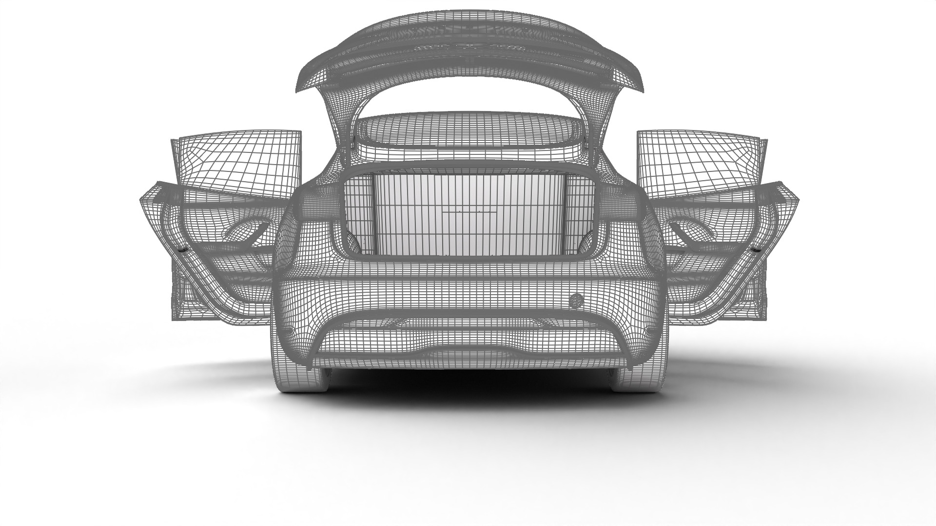 Tesla Model 3 Perfomance 2024 HQ 3d model 3D model_21