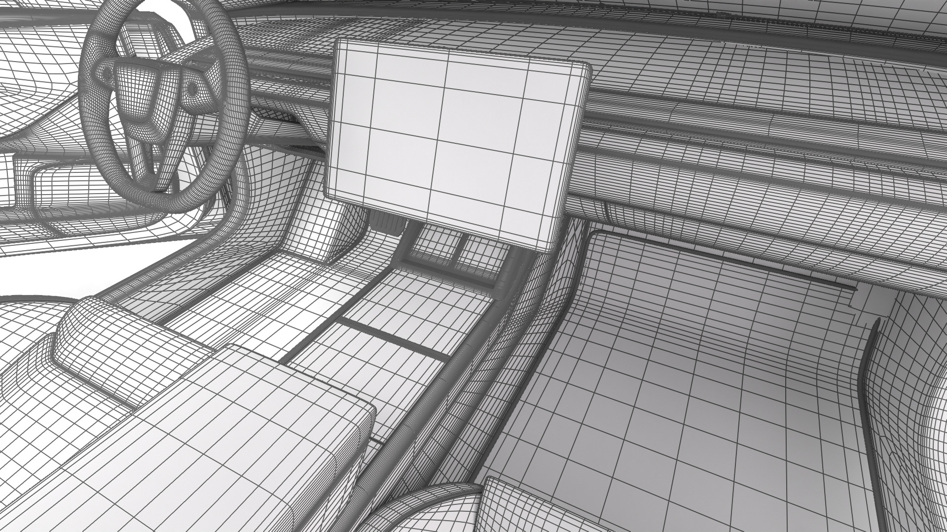 Tesla Model 3 Perfomance 2024 HQ 3d model 3D model_46