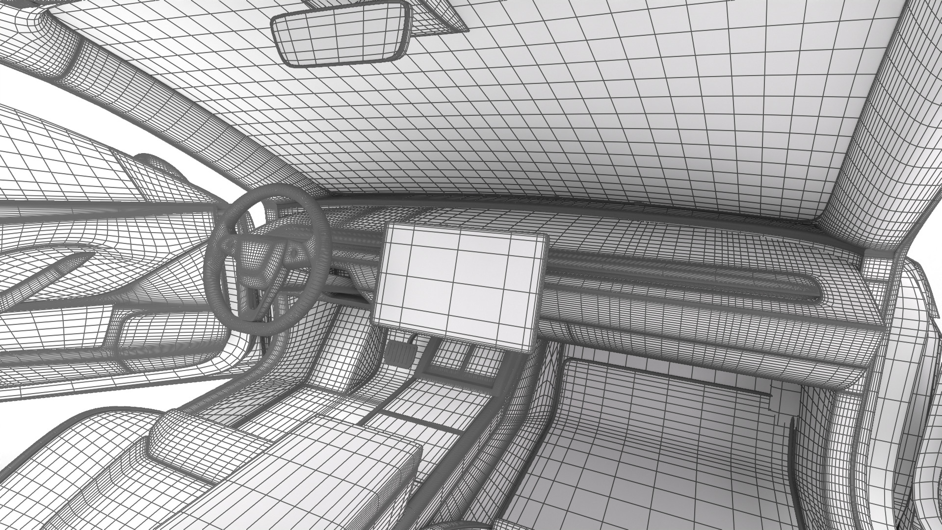 Tesla Model 3 Perfomance 2024 HQ 3d model 3D model_44