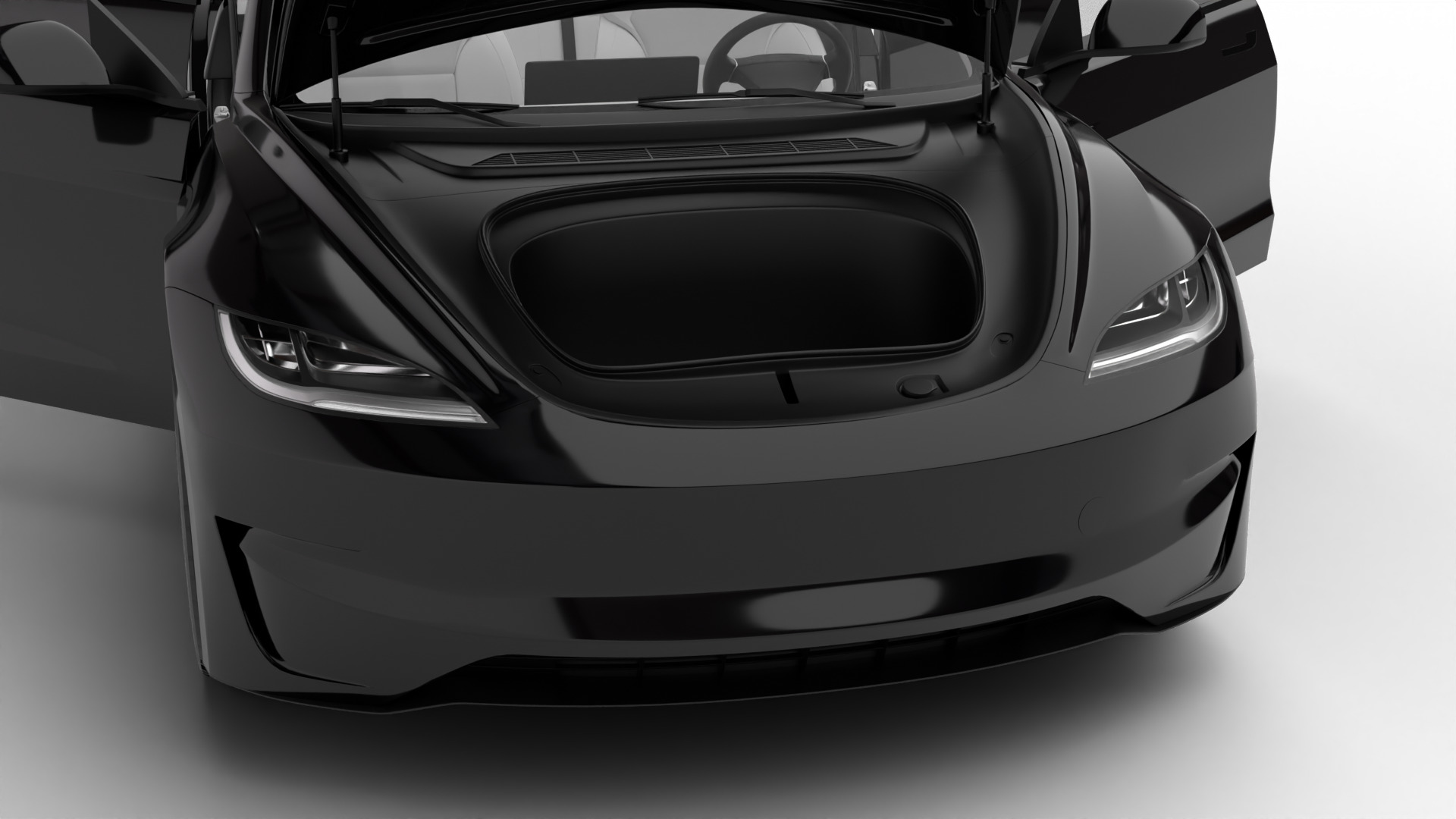 Tesla Model 3 Perfomance 2024 HQ 3d model 3D model_9