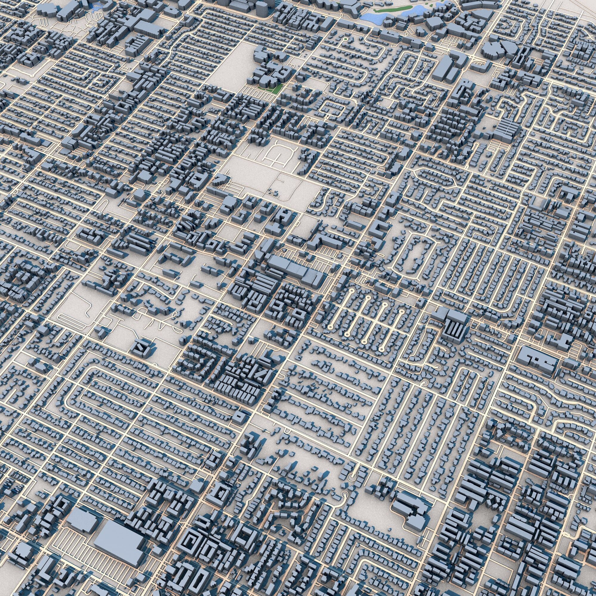 Phoenix City Arizona United States 3D model_12