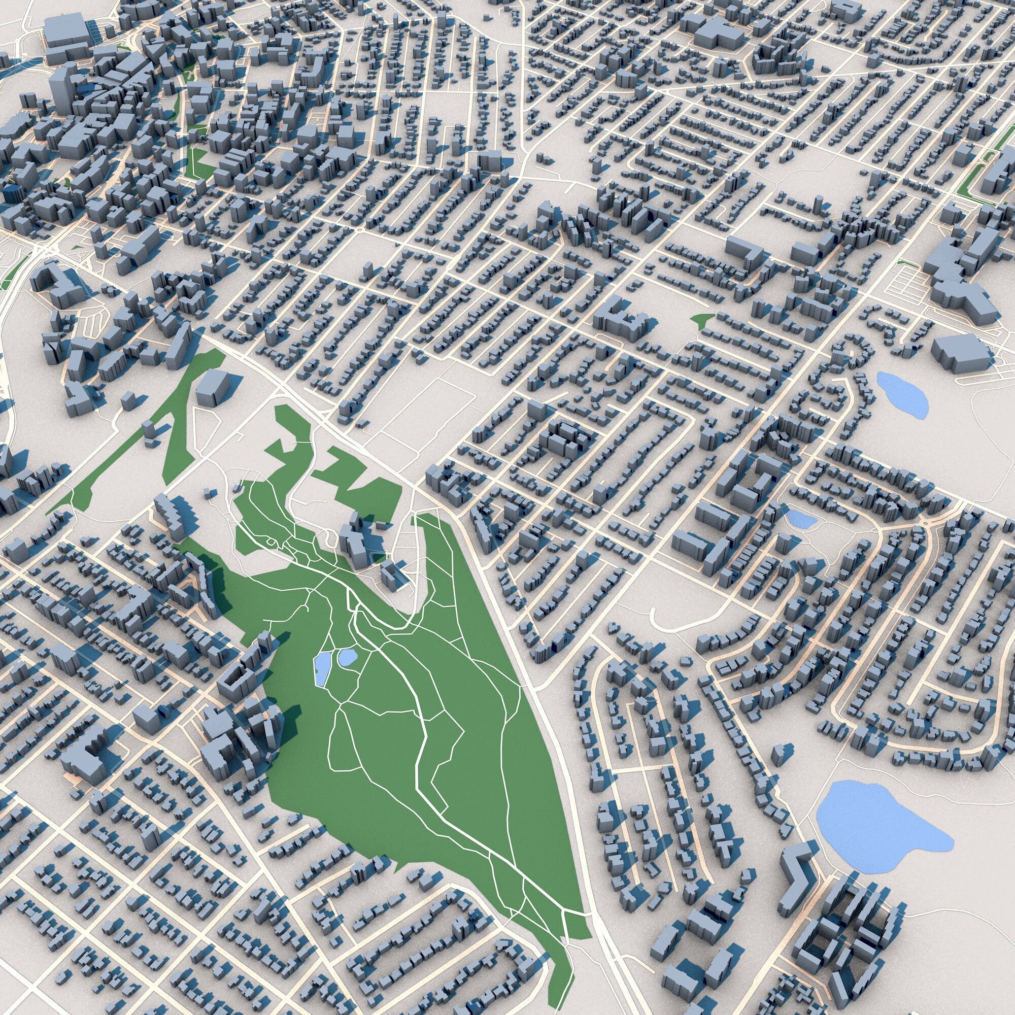 Nanaimo City Canada 3D model_3