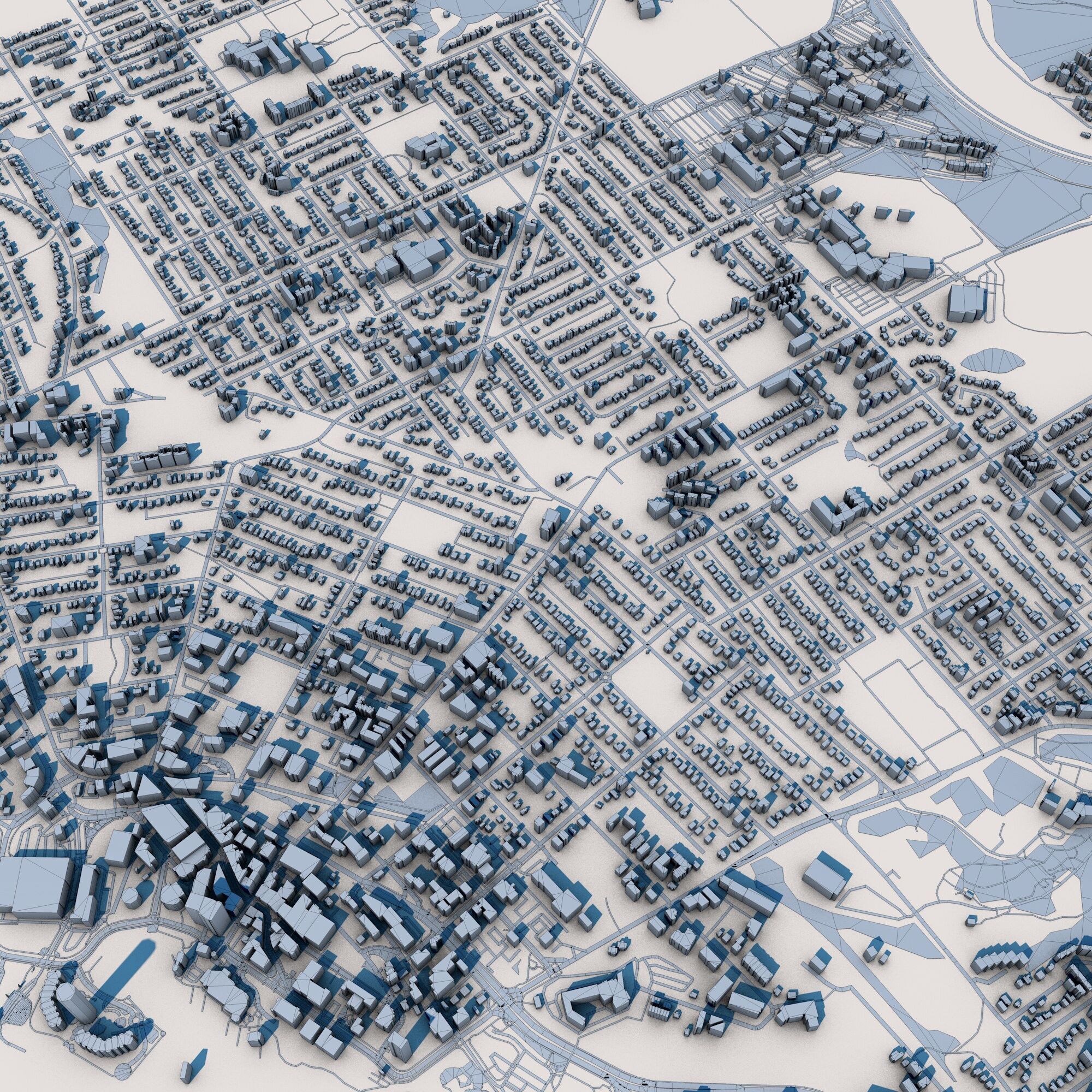 Nanaimo City Canada 3D model_7