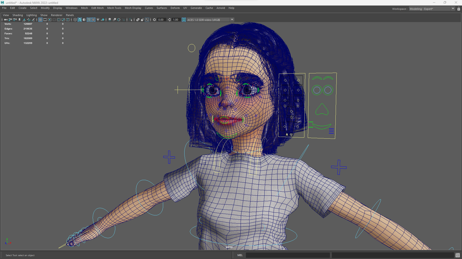 Cute and Playful Character Rigged Stylized 3D Young  Low-poly 3D model_17