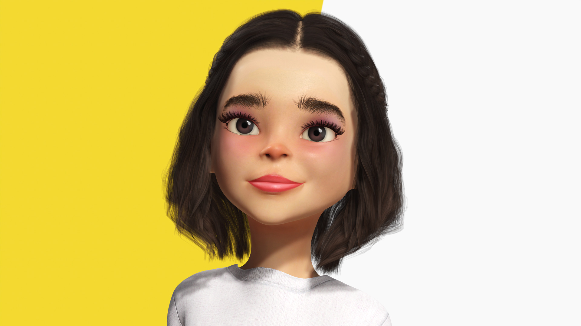 Cute and Playful Character Rigged Stylized 3D Young  Low-poly 3D model_5