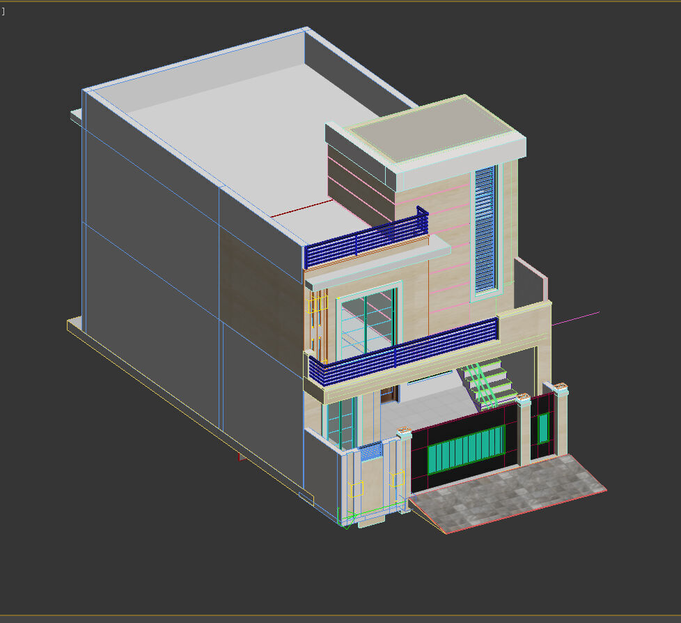 Small House 3D model_1