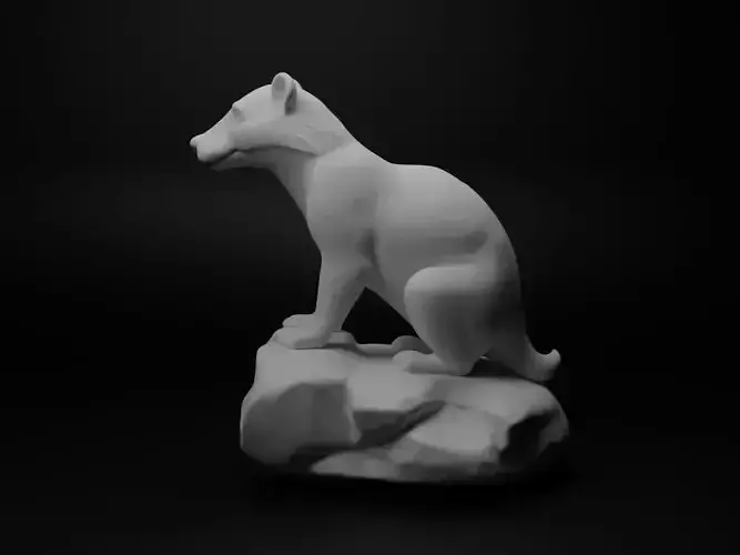 Badger Animal Figure