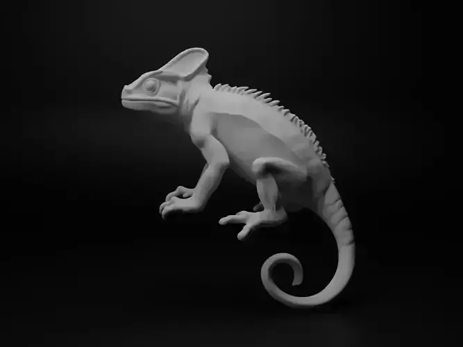 Chameleon Animal Figure