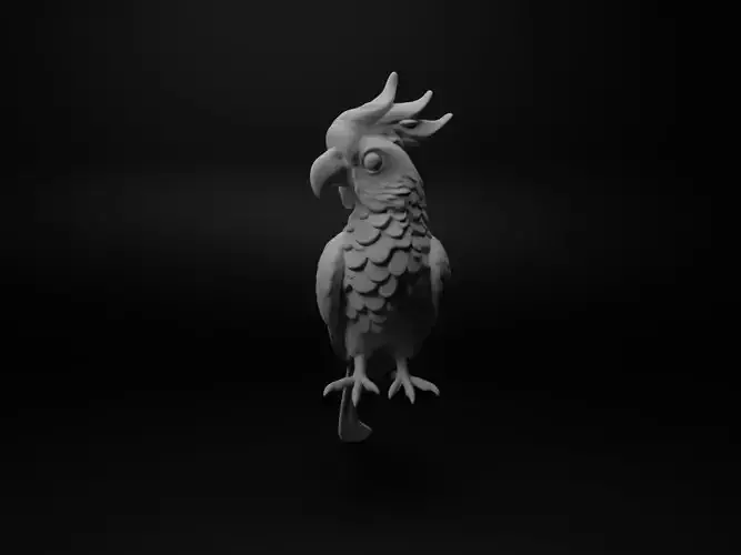 Cockatoo Animal Figure
