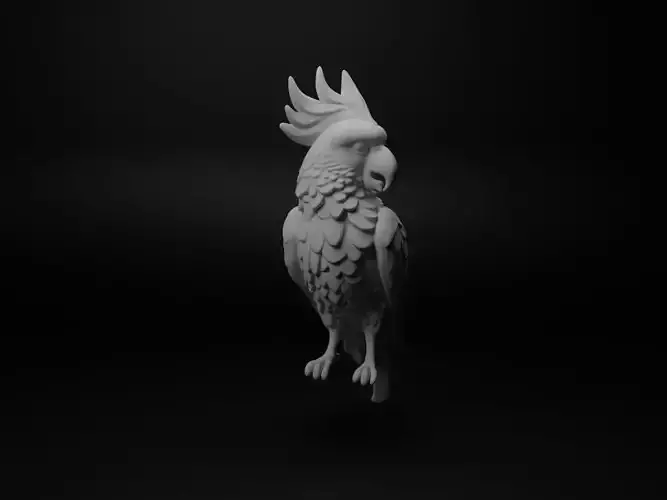 Cockatoo Animal Figure