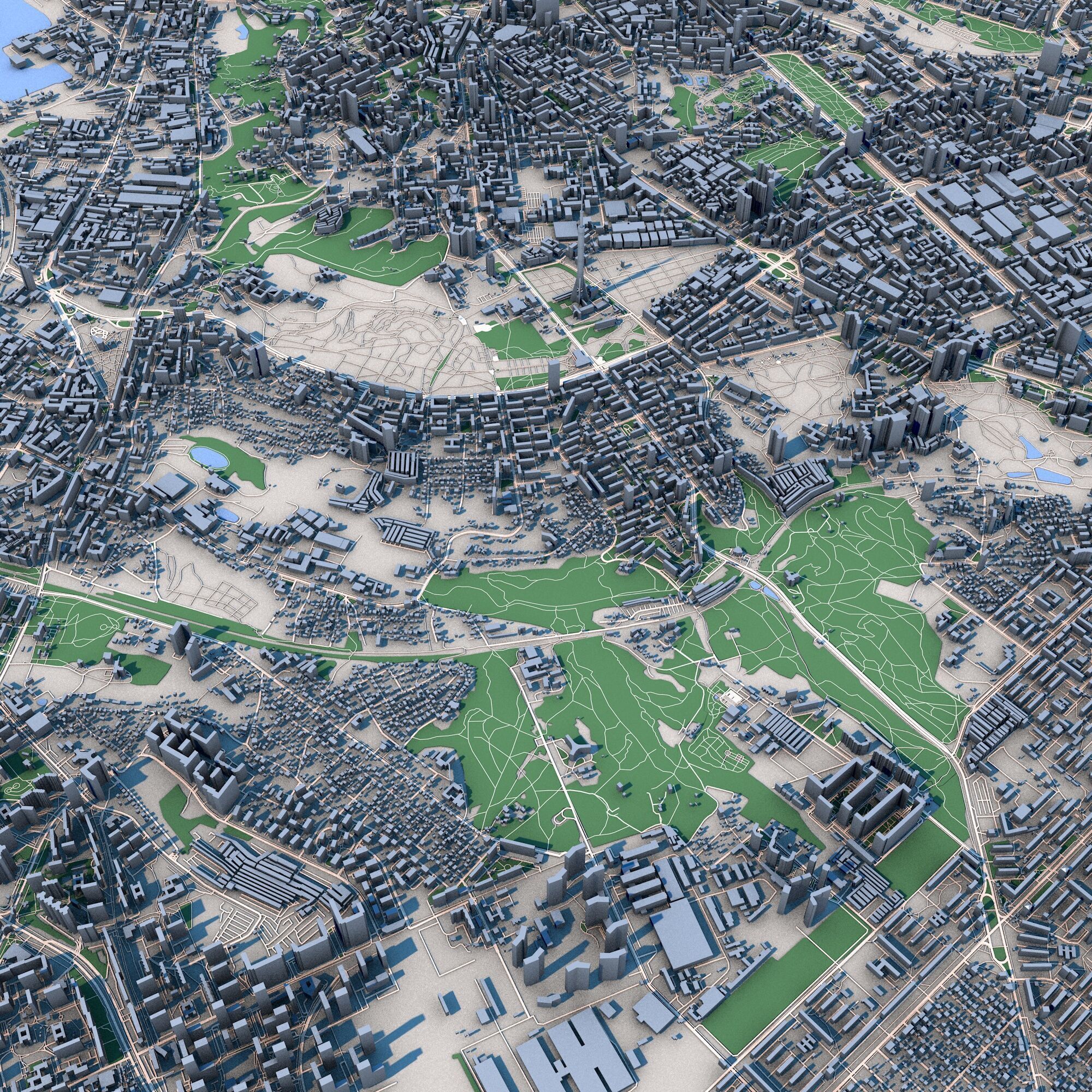 Kyiv City Ukraine 3D model_8