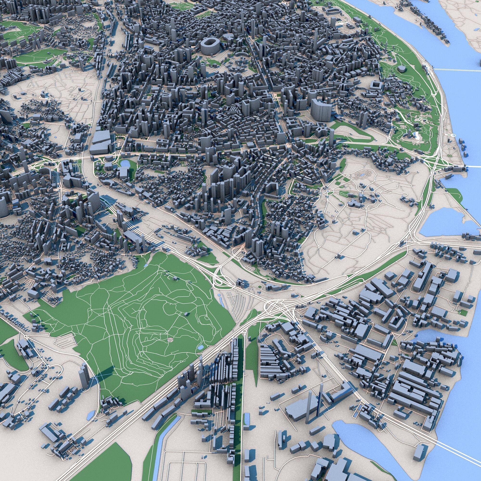 Kyiv City Ukraine 3D model_2