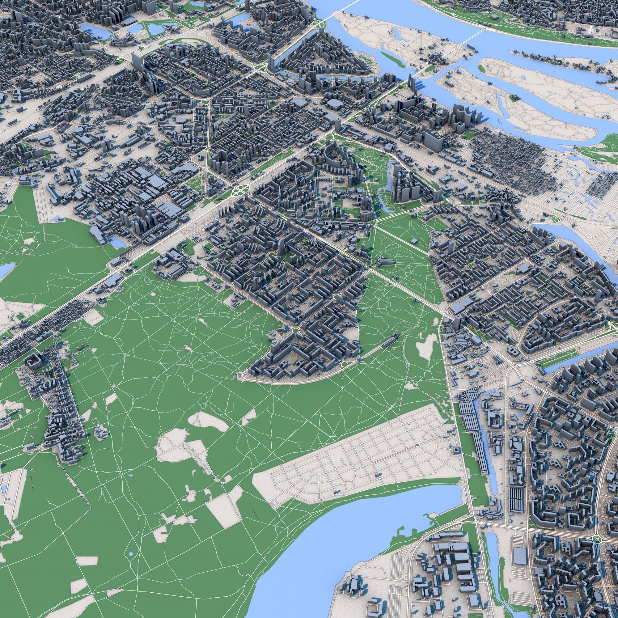 Kyiv City Ukraine 3D model_5