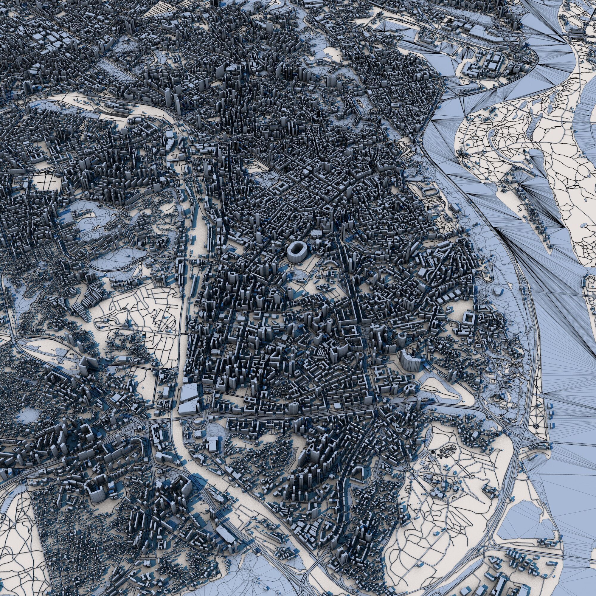 Kyiv City Ukraine 3D model_10