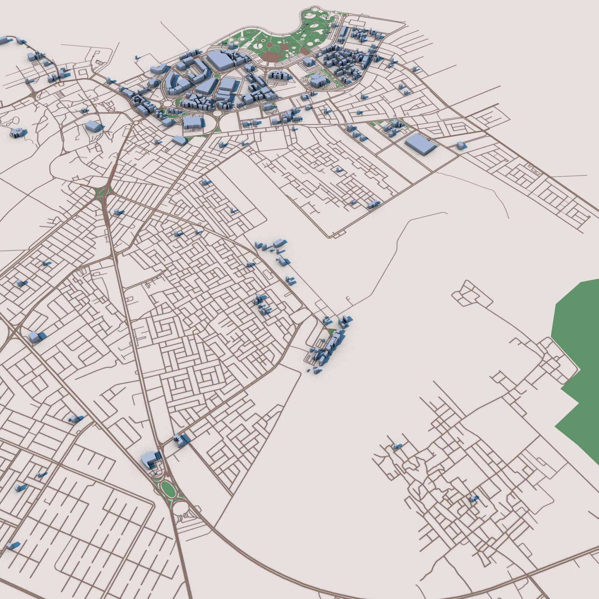 Jazan City Saudi Arabia 3D model_5