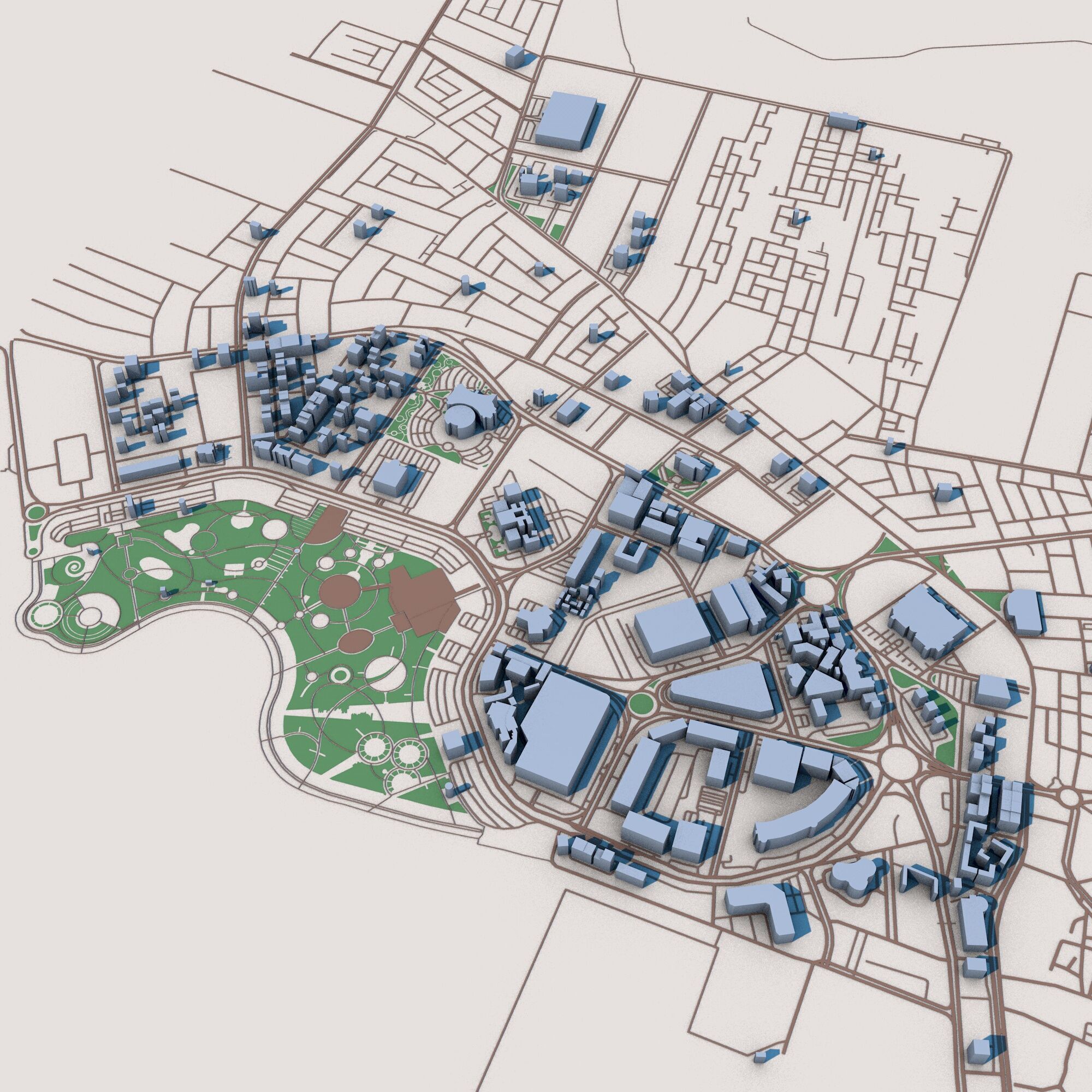 Jazan City Saudi Arabia 3D model_3