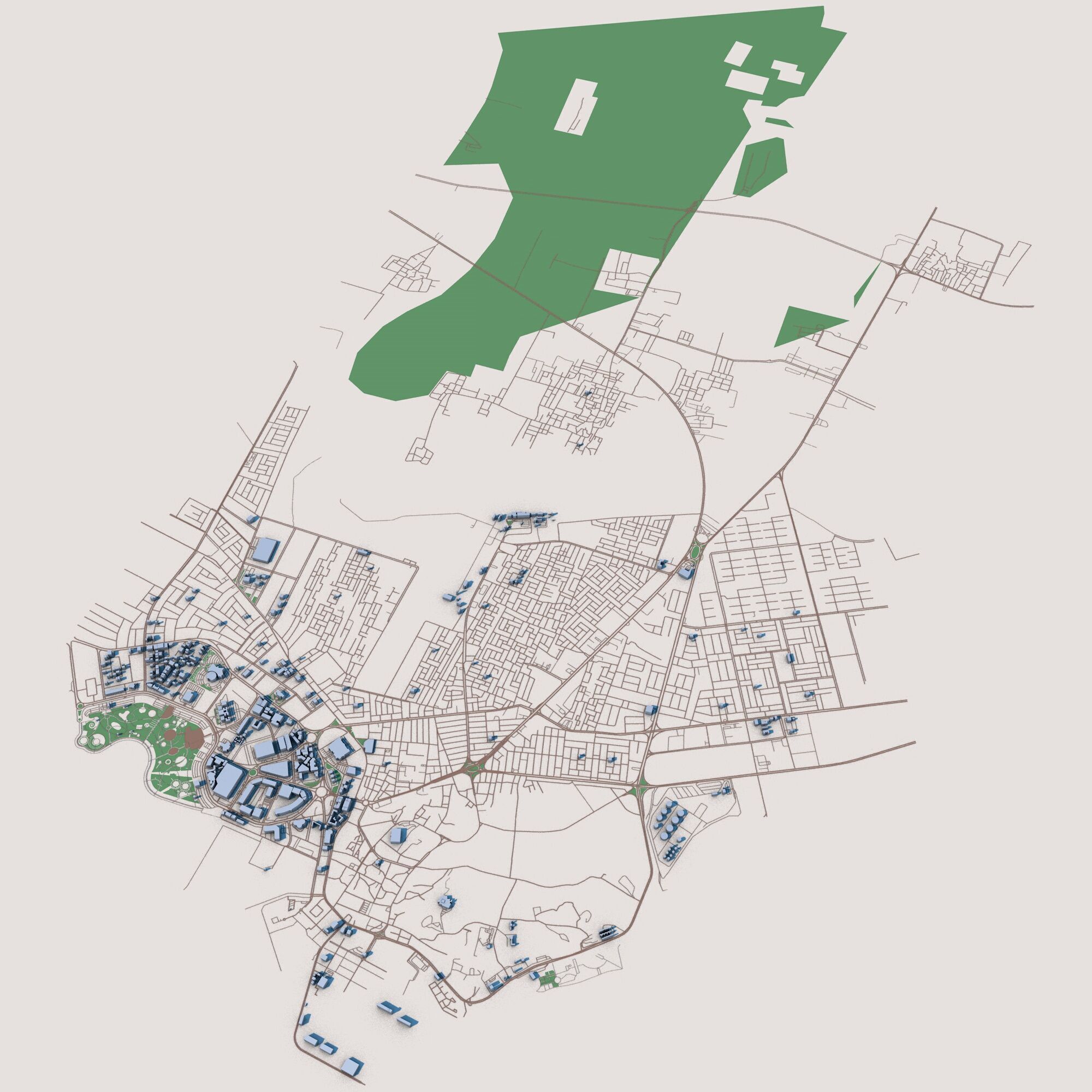 Jazan City Saudi Arabia 3D model_1