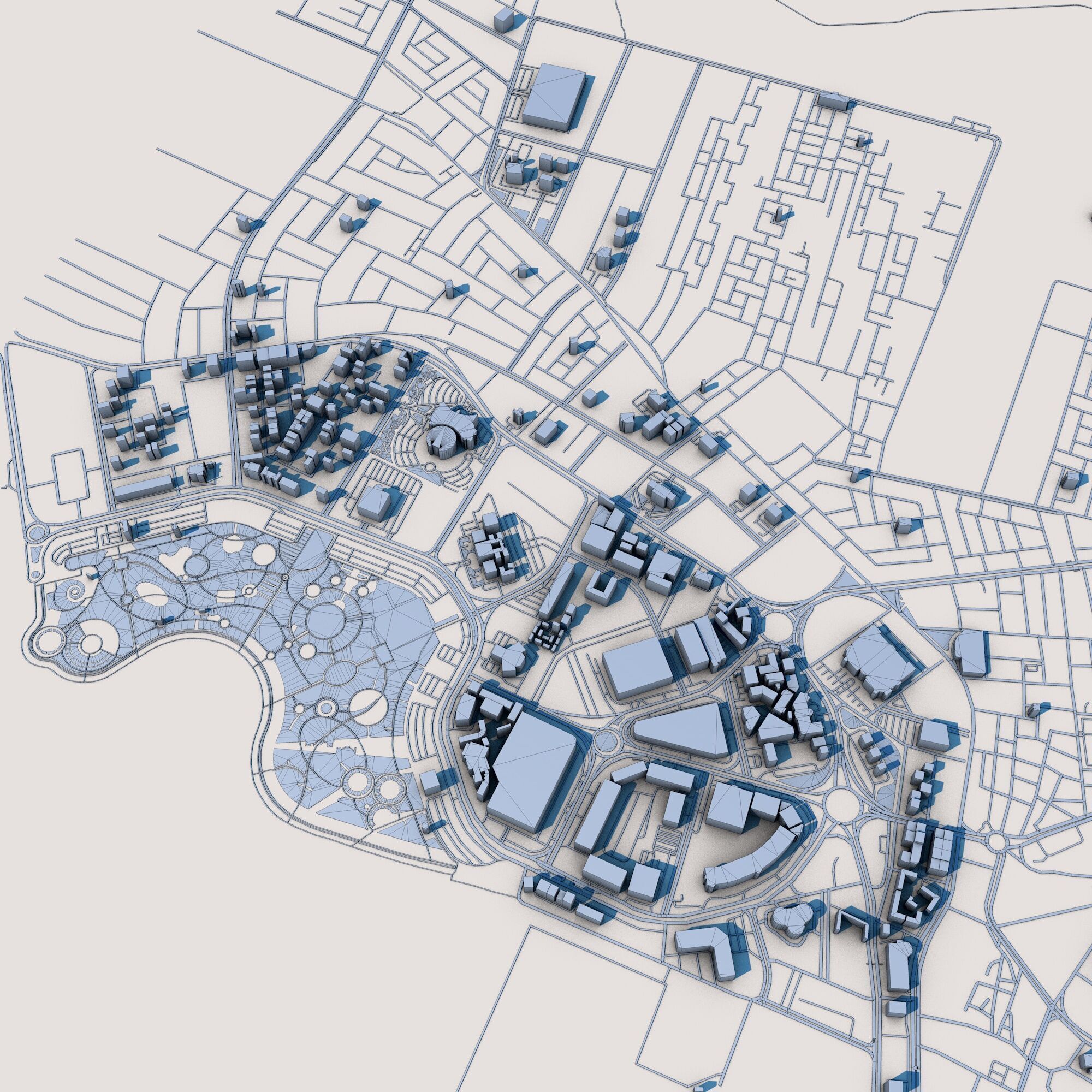 Jazan City Saudi Arabia 3D model_7