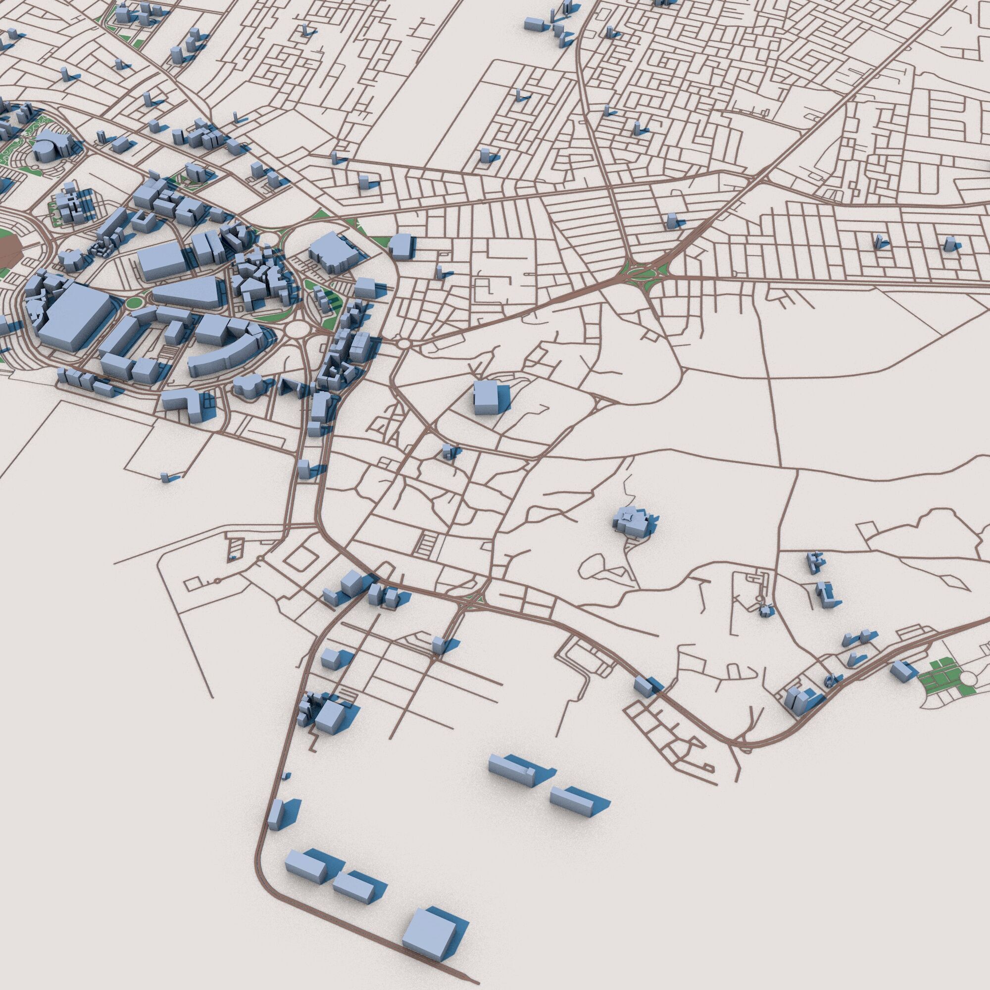 Jazan City Saudi Arabia 3D model_2