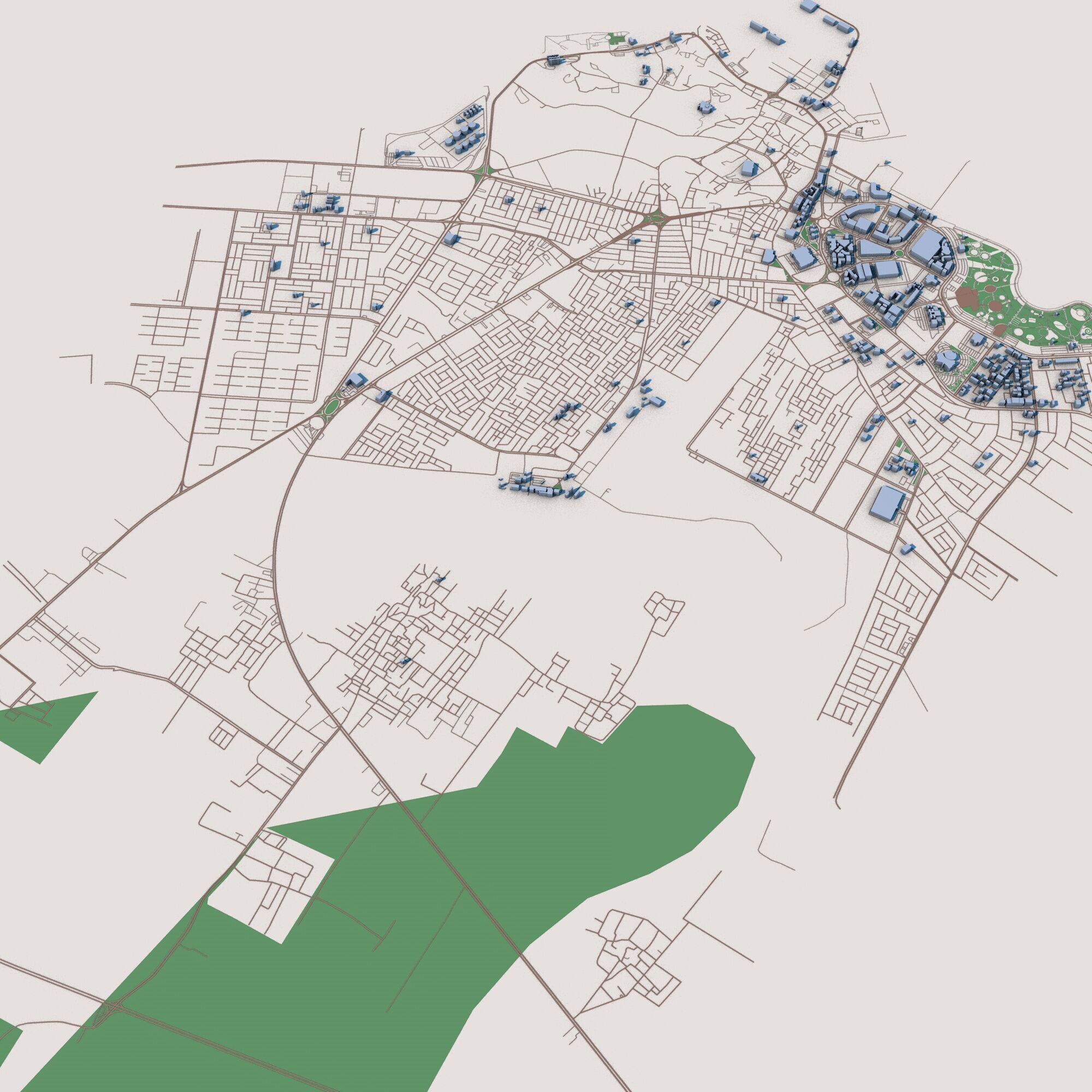 Jazan City Saudi Arabia 3D model_6