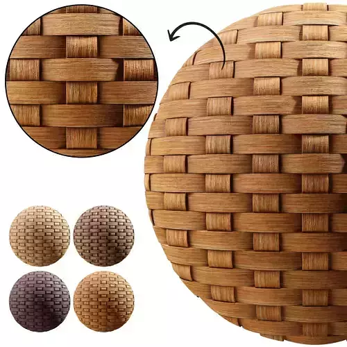 Bamboo Weave 02 - Seamless