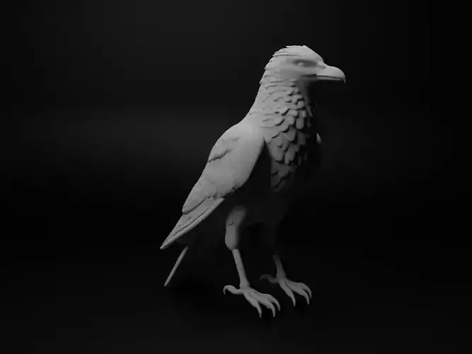 Crow Animal Figure