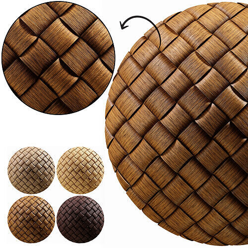 Bamboo Weave 03 - Seamless Texture