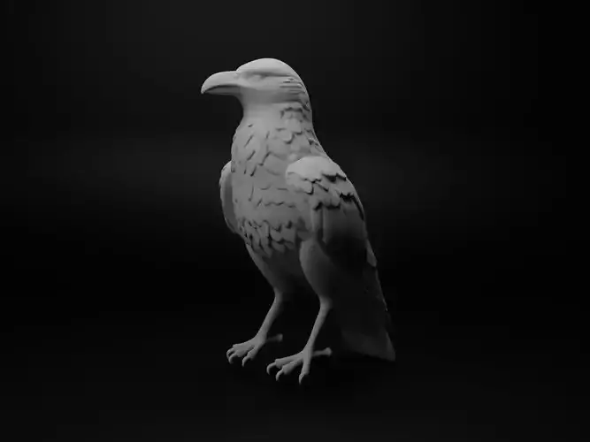 Crow Animal Figure