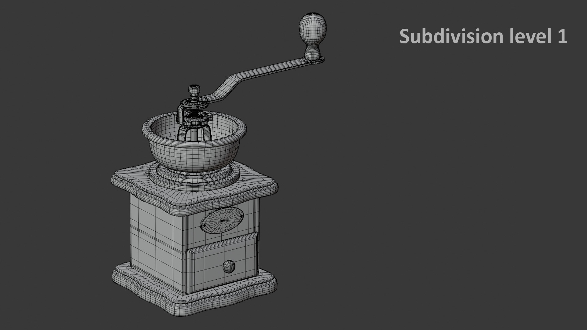 Retro Props Collection Low-poly 3D model_51