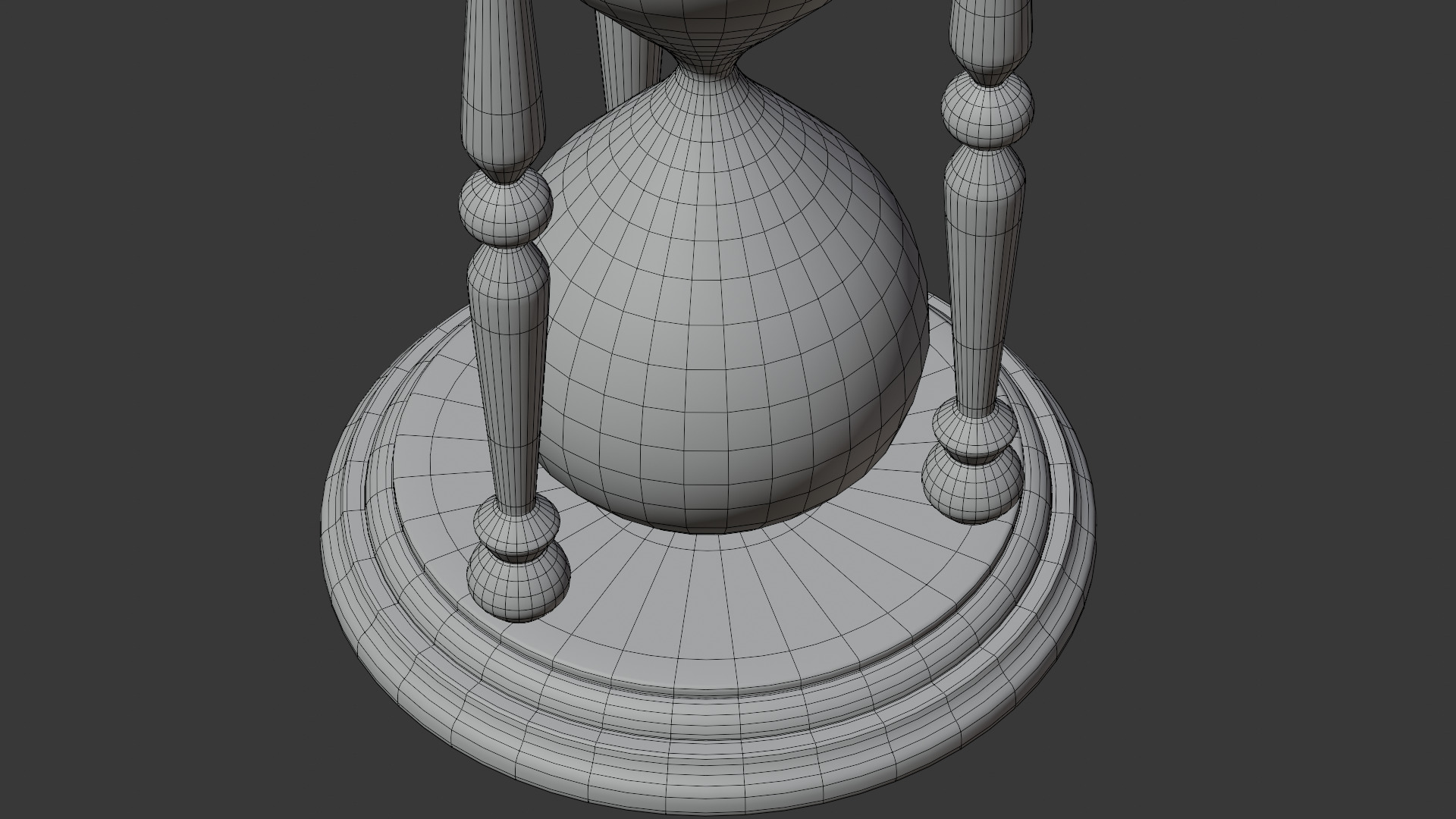 Retro Props Collection Low-poly 3D model_55