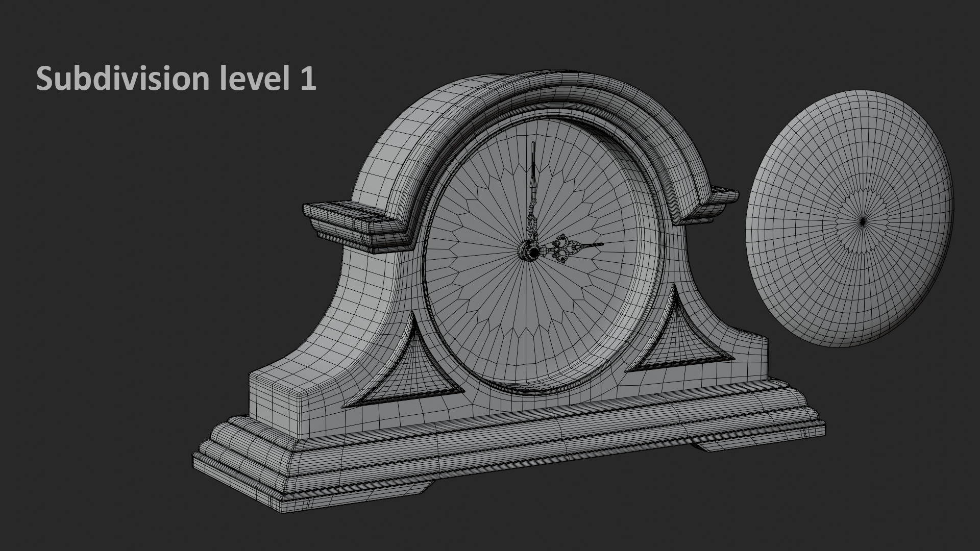 Retro Props Collection Low-poly 3D model_64