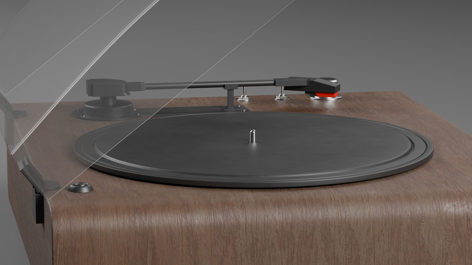 Retro Props Collection Low-poly 3D model_30