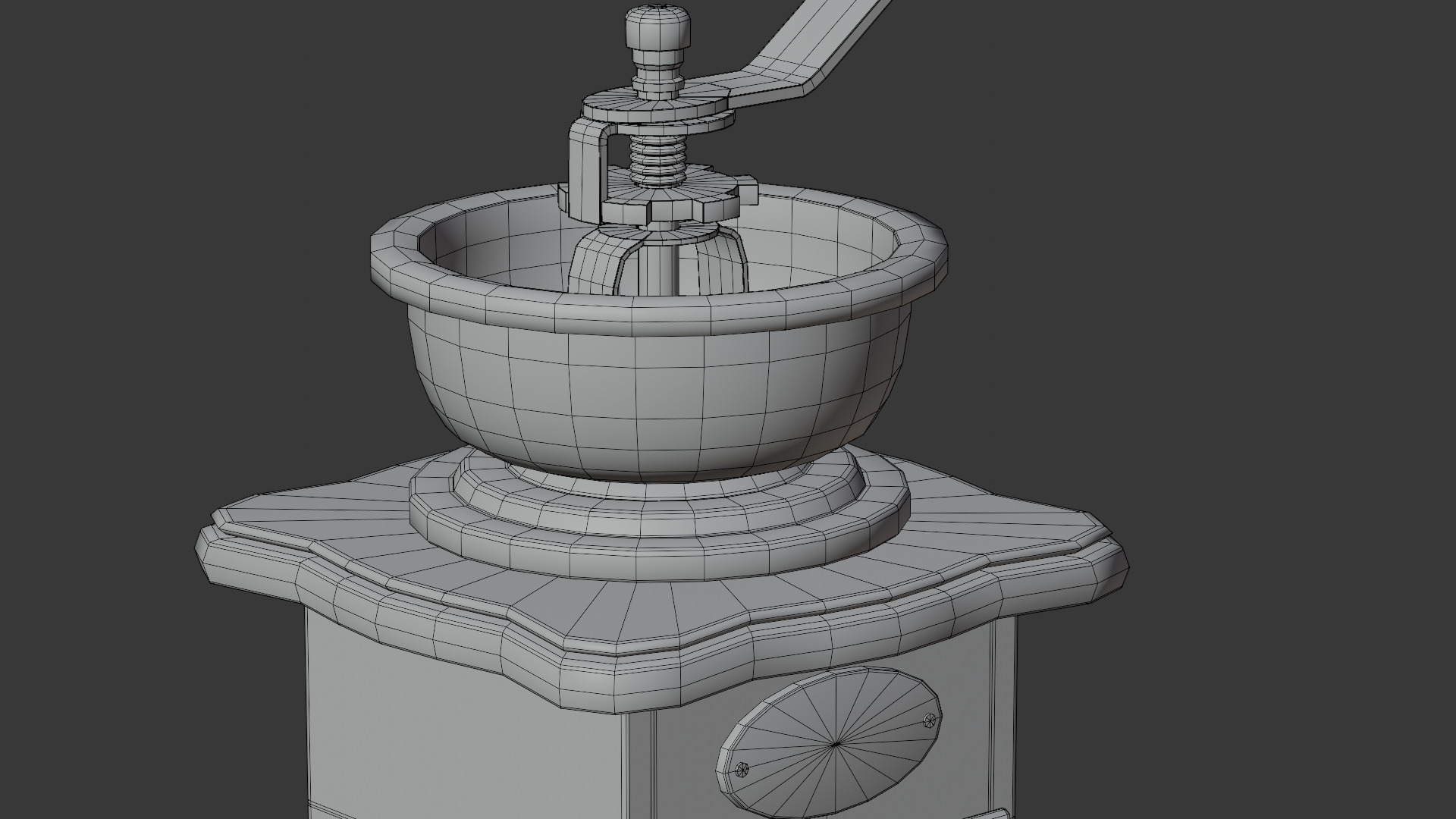 Retro Props Collection Low-poly 3D model_47