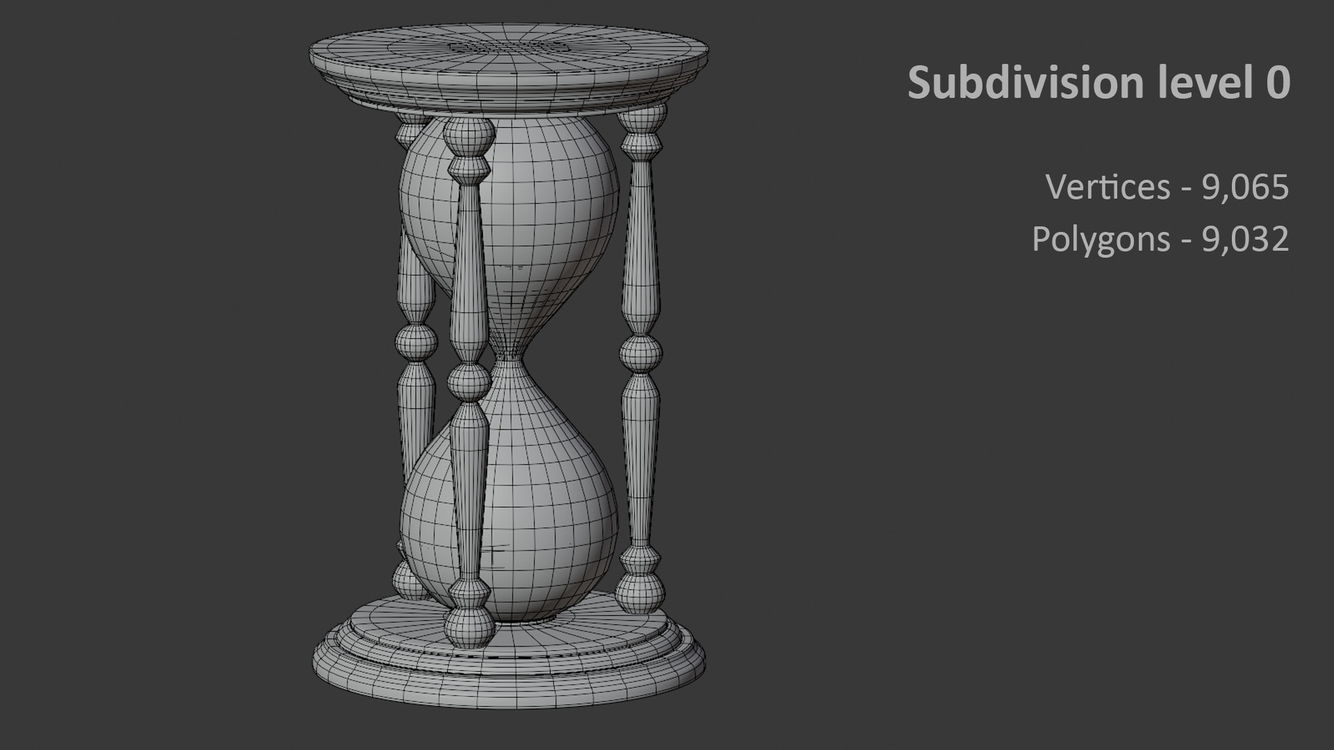 Retro Props Collection Low-poly 3D model_57