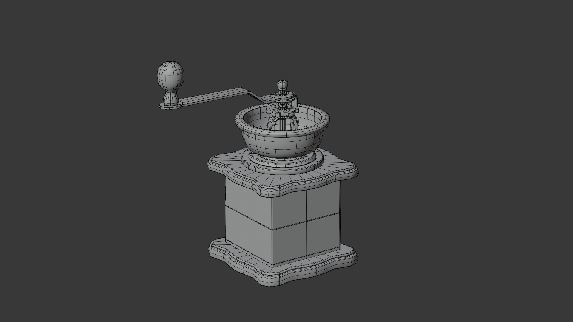 Retro Props Collection Low-poly 3D model_46