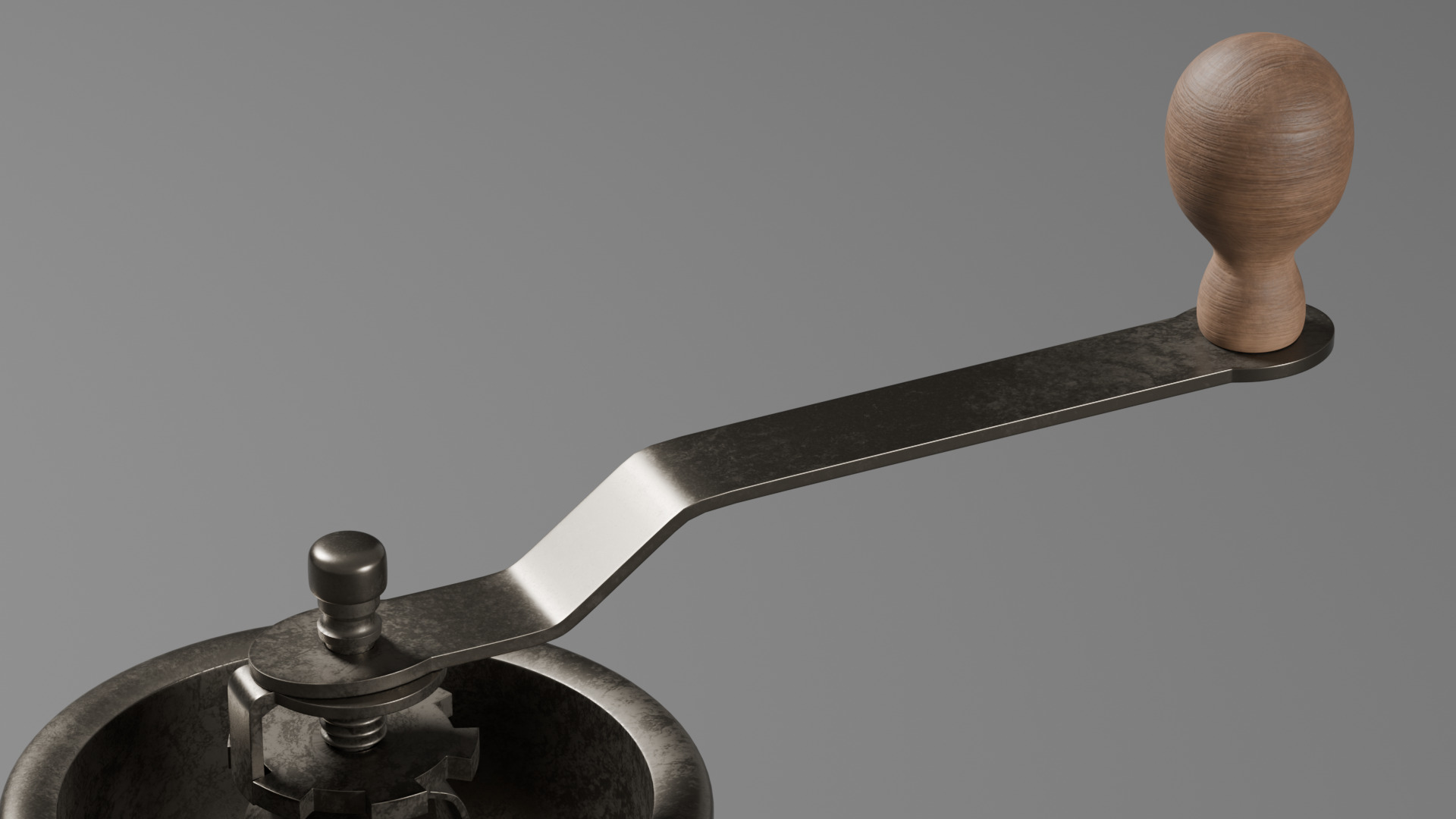 Retro Props Collection Low-poly 3D model_14